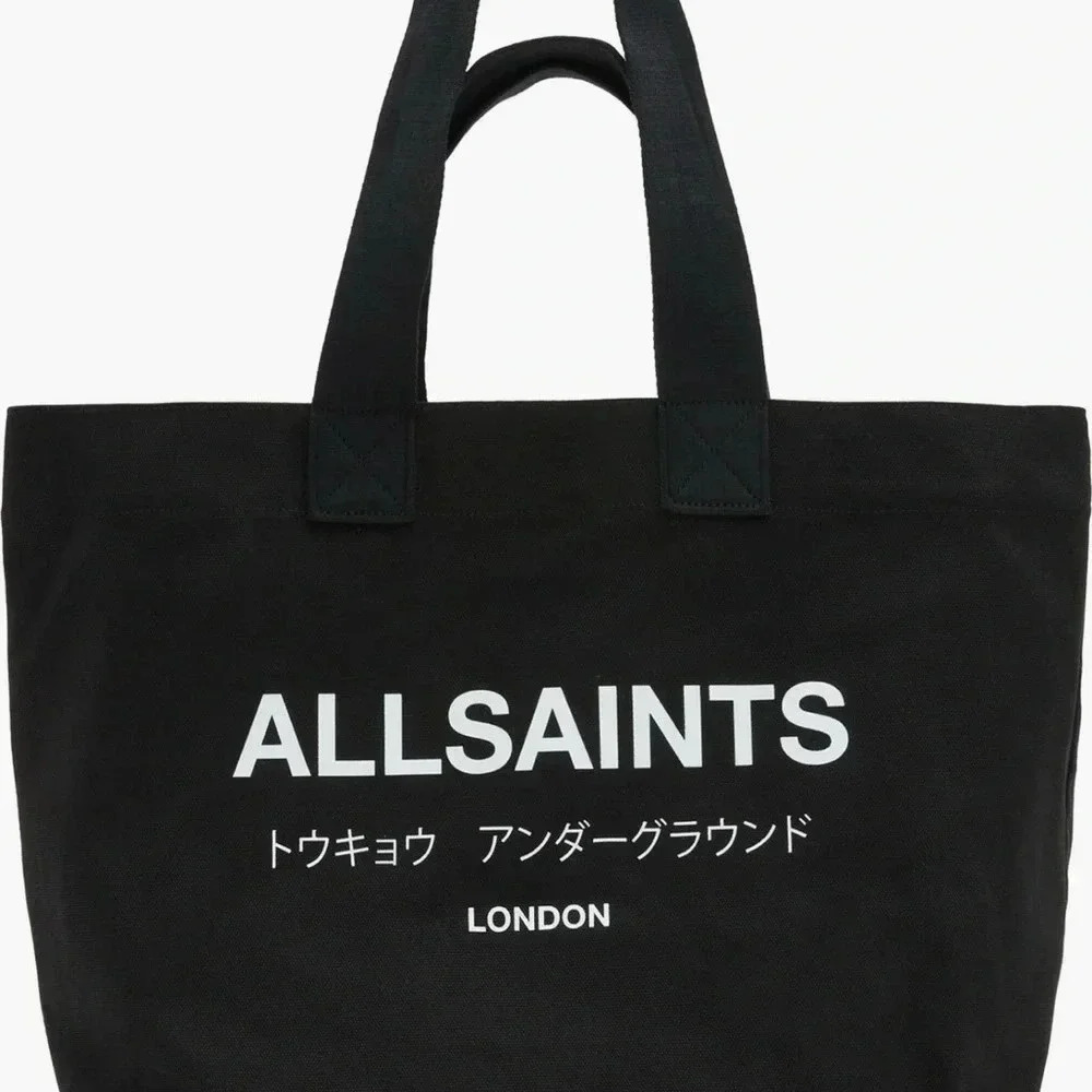 New All Saints Large Tote Bag Auth - Picture 4 of 7